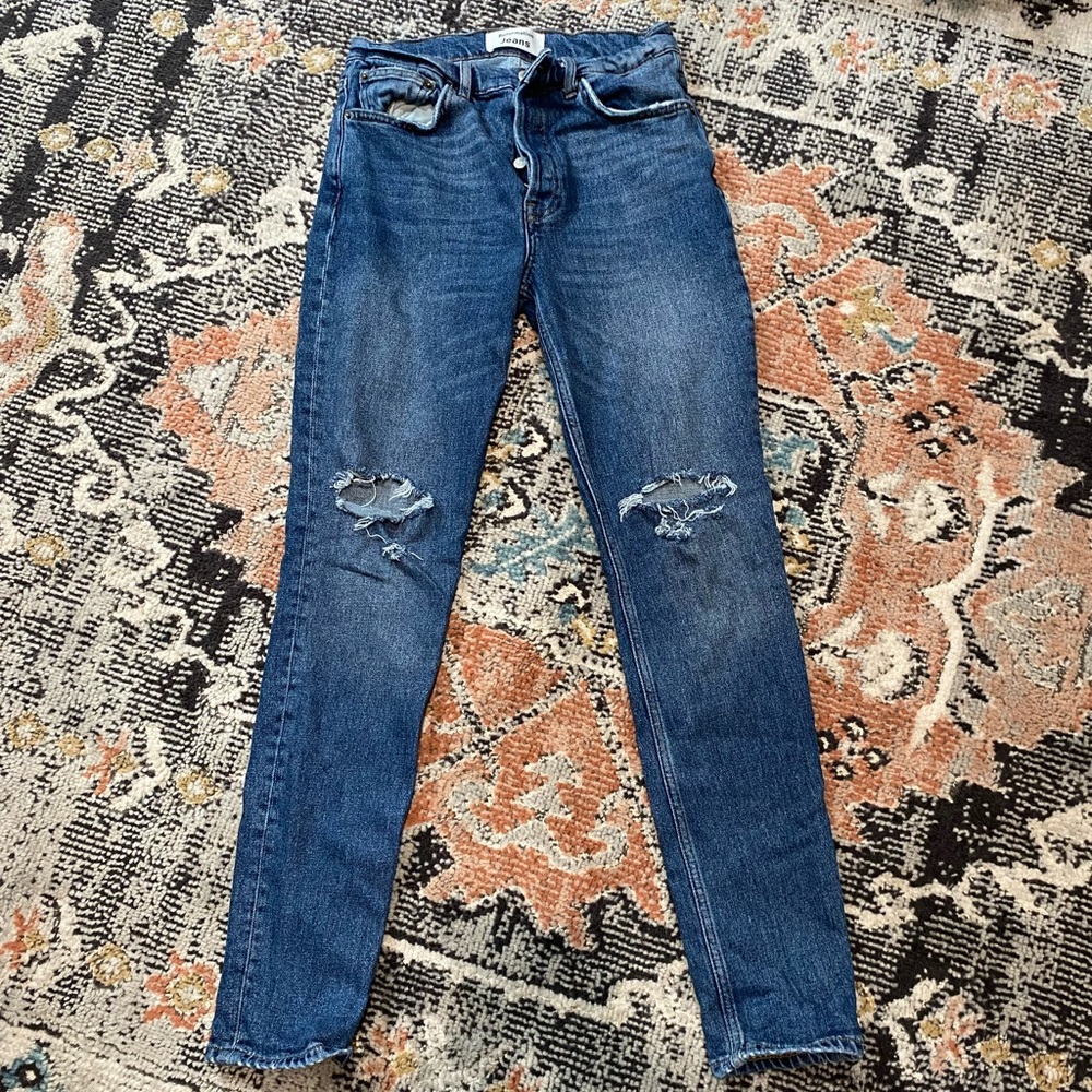 Reformation Serena High Waist Skinny